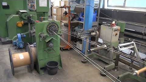 KUKAMA 630 mm single twist bunching machine