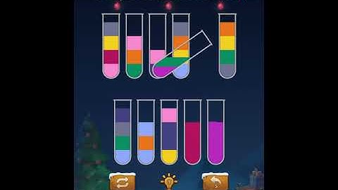 water color sort puzzle level 244 ios android / sort water color puzzle level 244 ios apk #shorts 🥳