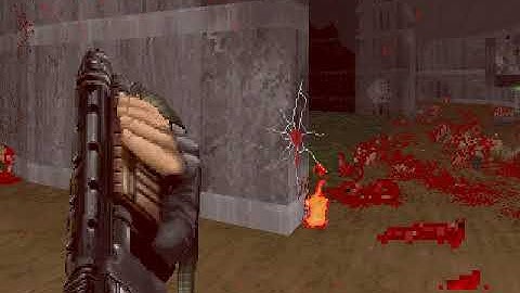 Doom Ultimate - Brutal Doom - E1M5 - Phobos Lab - Black Metal - All secrets