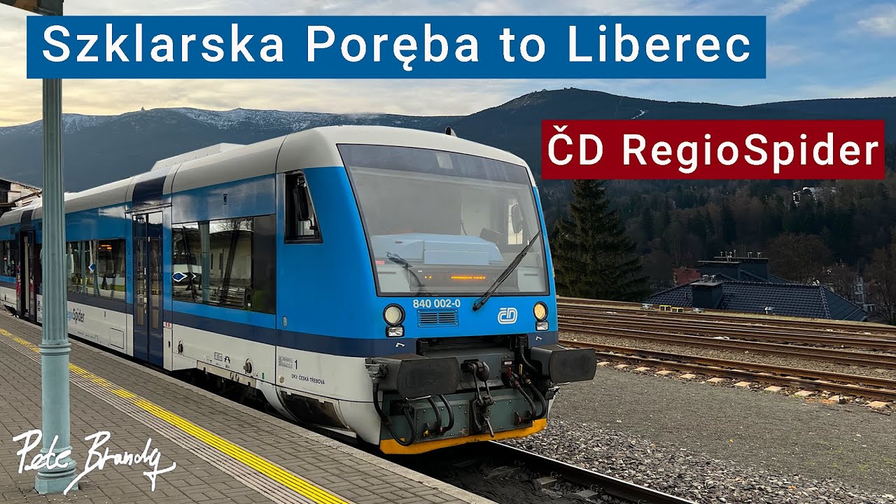 TRIP REPORT | Szklarska Poręba to Liberec | ČD RegioSpider railcar | Izera and Harrachov cog Railway