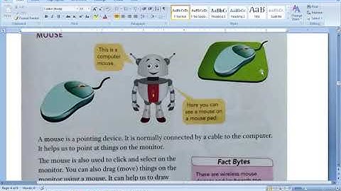 STD 2 / COMPUTER / LESSON 2 / PARTS OF A COMPUTER / AMIT PARMAR