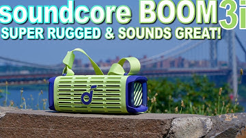 soundcore Boom 3i Review – Rugged Outdoor Speaker And Sounds Great!