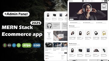 Build & Deploy MERN Stack E-Commerce Website using React, MongoDB, Express.js and Node.js