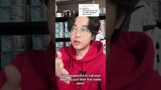 Why is it disrespectful to call your older sibling by name? #koreanculture #oppa #nuna