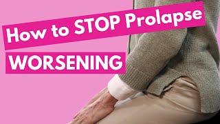 Kegels that STOP Prolapse Worsening - Beginners Guide to Prolapse Repair Exercises