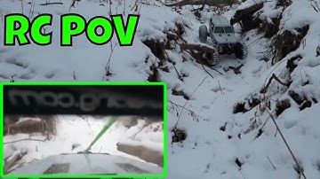 Snow Trail Crawl - Axial Wraith Spawn - POV