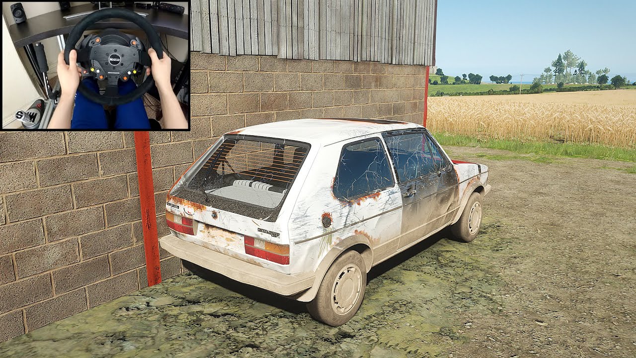 Rebuilding A Volkswagen Golf GTI MK1 Forza Horizon 4 (Steering Wheel