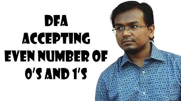 Dfa Accepting Even number of 0