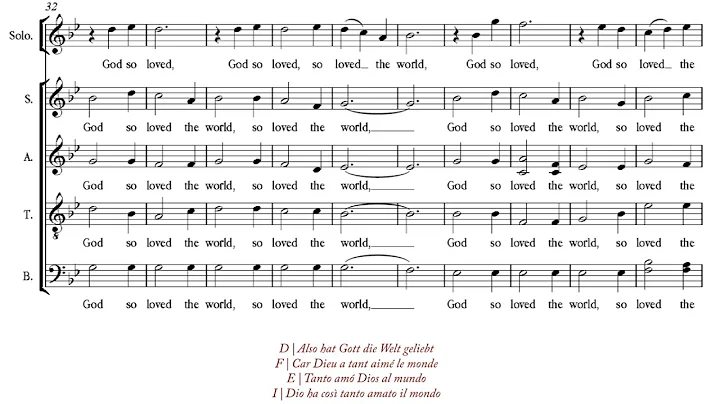 Chilcott | God so loved the world [ 5; BYU Singers]