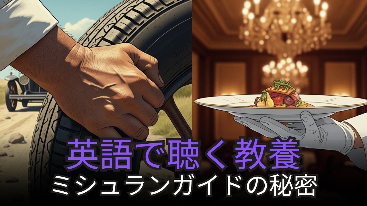 英語リスニング練習｜中級者のための英語教養：ミシュランガイドの秘密 🔥