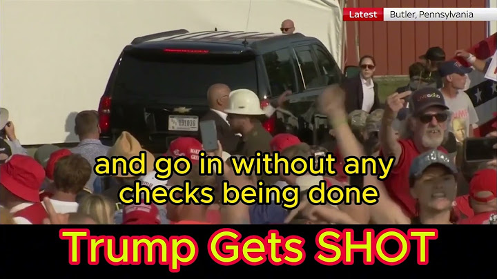 BREAKING: 'Shooter and audience member dead' after shots fired at Trump rally