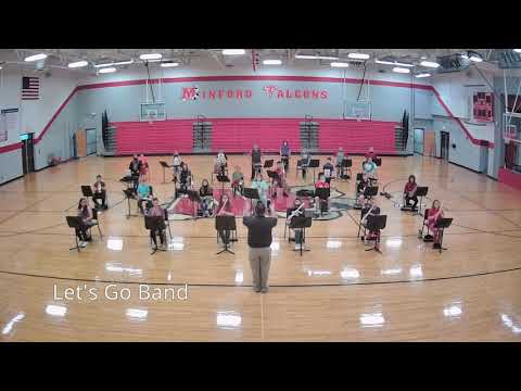 Minford Middle School 6th Grade Band Spring Concert May 16th, 2021