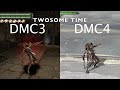 Devil May Cry 3 vs 4 Sparda costume Dante&#39;s Skills Comparison / スパーダコスチュームダンテ 技モーション比較 デビルメイクライ3vs4