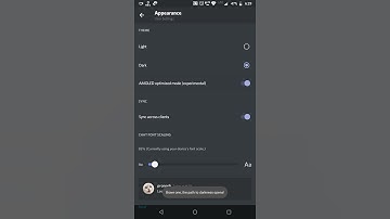 HOW TO TURN ON AMOLED THEME IN DISCORD MOBILE(EASY METHOD)#shorts