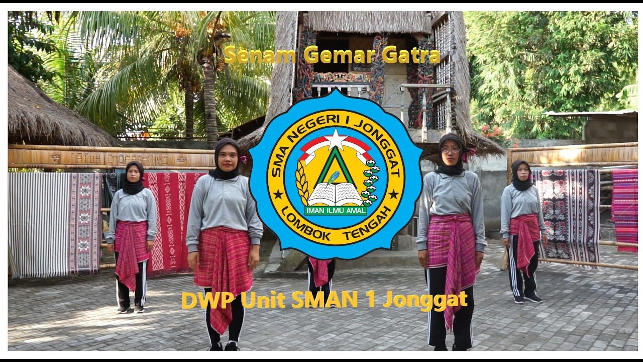 Lomba Senam Gemar Gatra DWP SMAN 1 Jonggat