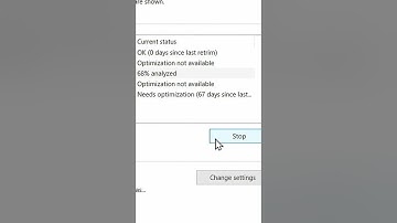 Defragment Drives in Windows