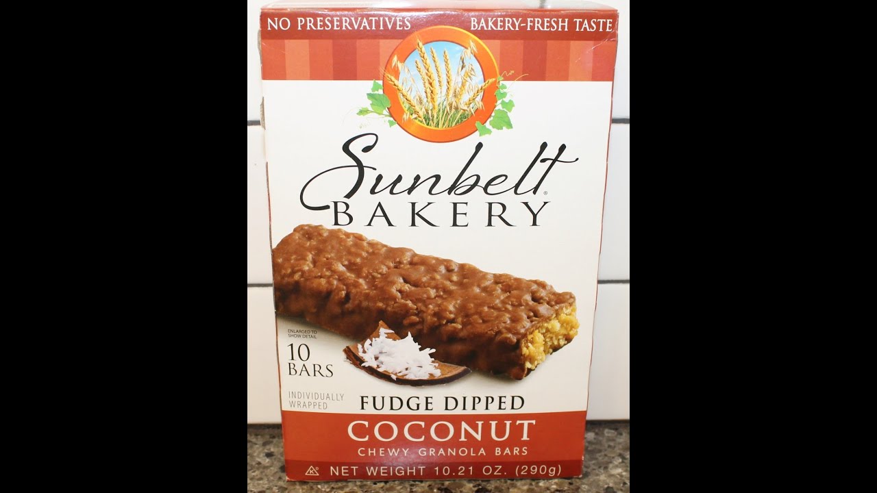 Sunbelt Bakery Fudge Dipped Coconut Chewy Granola Bars Review YouTube sunbelt-bakery-fudge-dipped-coconut-chewy-granola-bars-review-youtube