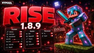 FREE Rise Client 1.8.9 For Hypixel: Minecraft Hack Client | Killaura & Reach