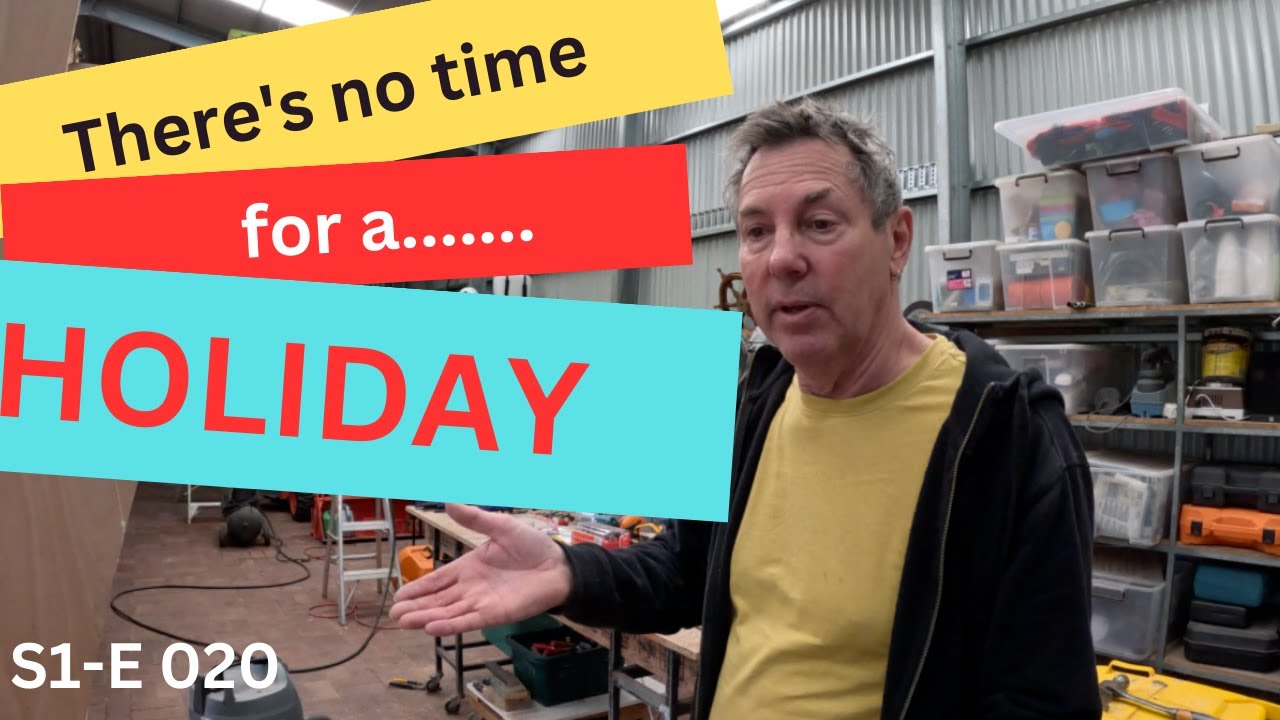 Boat Building No time for a HOLIDAY Building Dragonfly E20