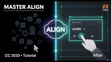 How to Use the Alignment Tool in Adobe Illustrator CC 2020 | Easy Beginner Tutorial
