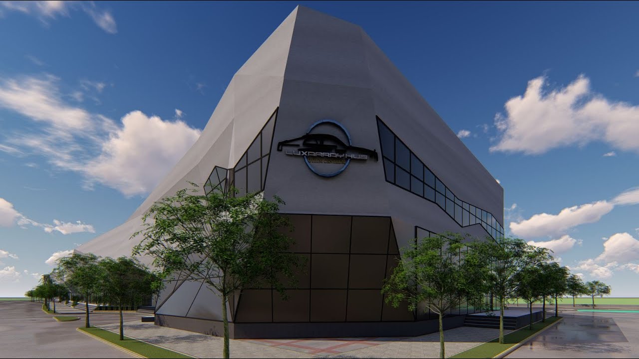 LUXARRAY HUB: An Opulent Automotive Park