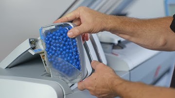 How to Refill a Toner Pearls & Replace Waste Toner Container on Canon ColorWave Printer