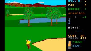 Leader board pro golf simulator - Atari ST [Longplay]