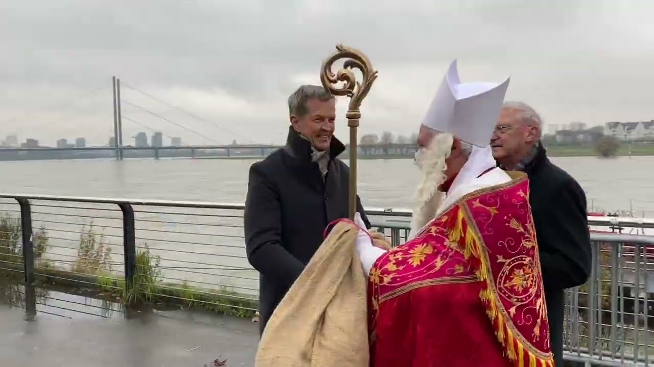 Der Nikolaus besucht Düsseldorf