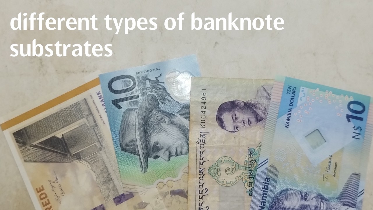 talking about different banknote substrates - YouTube
