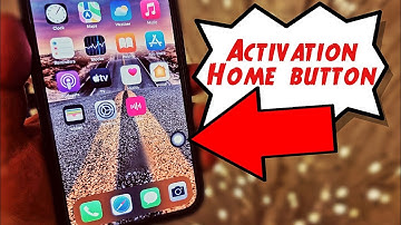 How to iPhone enable touch screen home button (assistive touch)