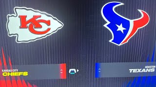 Chiefs vs Texans Madden 24 Lifeandfootball7