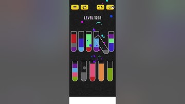 Water sort puzzle Level 1298