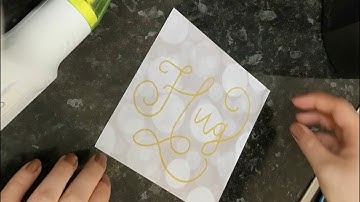 Hug 🥰 Real Time Embossing - Modern Calligraphy