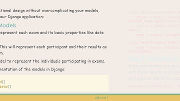 How to Model Data in Django Using Hashmaps for Exam Results