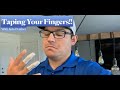 How to Tape Your Fingers Like A Pro To Bowl More Strikes!!
