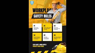 6 Golden Safety Rules Every Workplace Must Follow | ISO 45001 & HSE Training