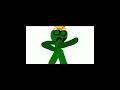 zombie hijau stickman mau joget lagu cinta merah