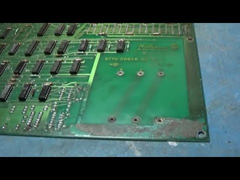 Part 1 -- Williams Robotron PCB Repair - The MPU PCB 