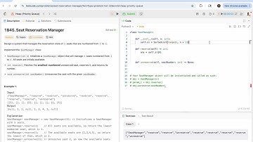 Seat Reservation Manager