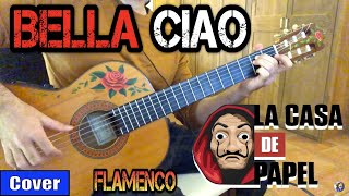 Video thumbnail of "BELLA CIAO meets flamenco gipsy guitarist"
