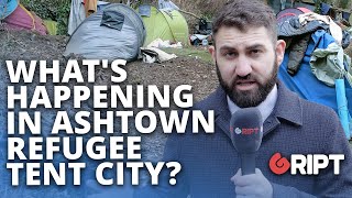 'This is in the middle of Dublin': Gript reports from Ashtown migrant camp