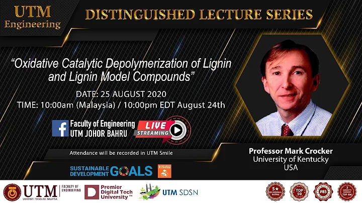 Distinguished Lecture Series #40 - Professor Mark Crocker