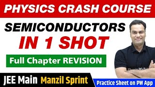 SEMICONDUCTORS in One Shot - Full Chapter Revision | Class 12 | JEE Main