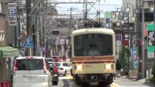 【江ノ電】1500形1501F+2000形2002F@腰越〜江ノ島('11/05)