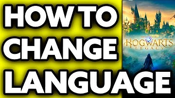 How To Change Hogwarts Legacy Language PS5 (EASY!)