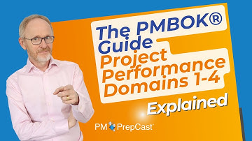 The PMBOK® Guide Project Performance Domains 1-4 - Prepare for the PMP Exam