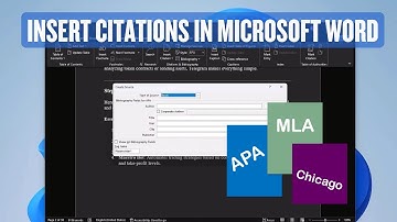 How to Insert Citations in Microsoft Word [2025]