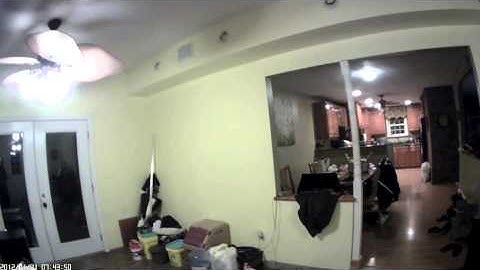 Hubsan x4 107l First Flight with 808 #16 camera