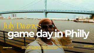 game day + meeting my neice + Philly VLOG | THE JULY DIARIES
