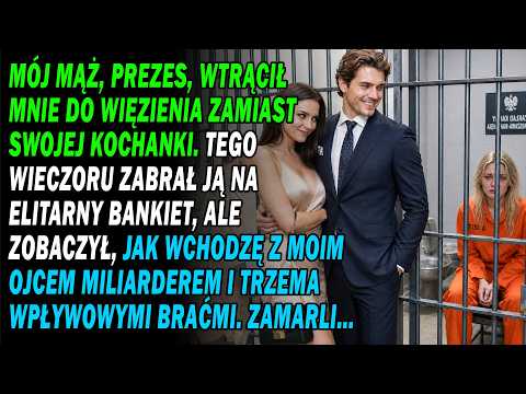 Mój Mąż Ceo Wsadził Mnie Do Więzienia Za Swojej Kochanki. Na Gali Zamarł, Gdy Zobaczył, Jak Wejść Z